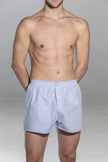 Boxer 100% cotone azzurro extra large