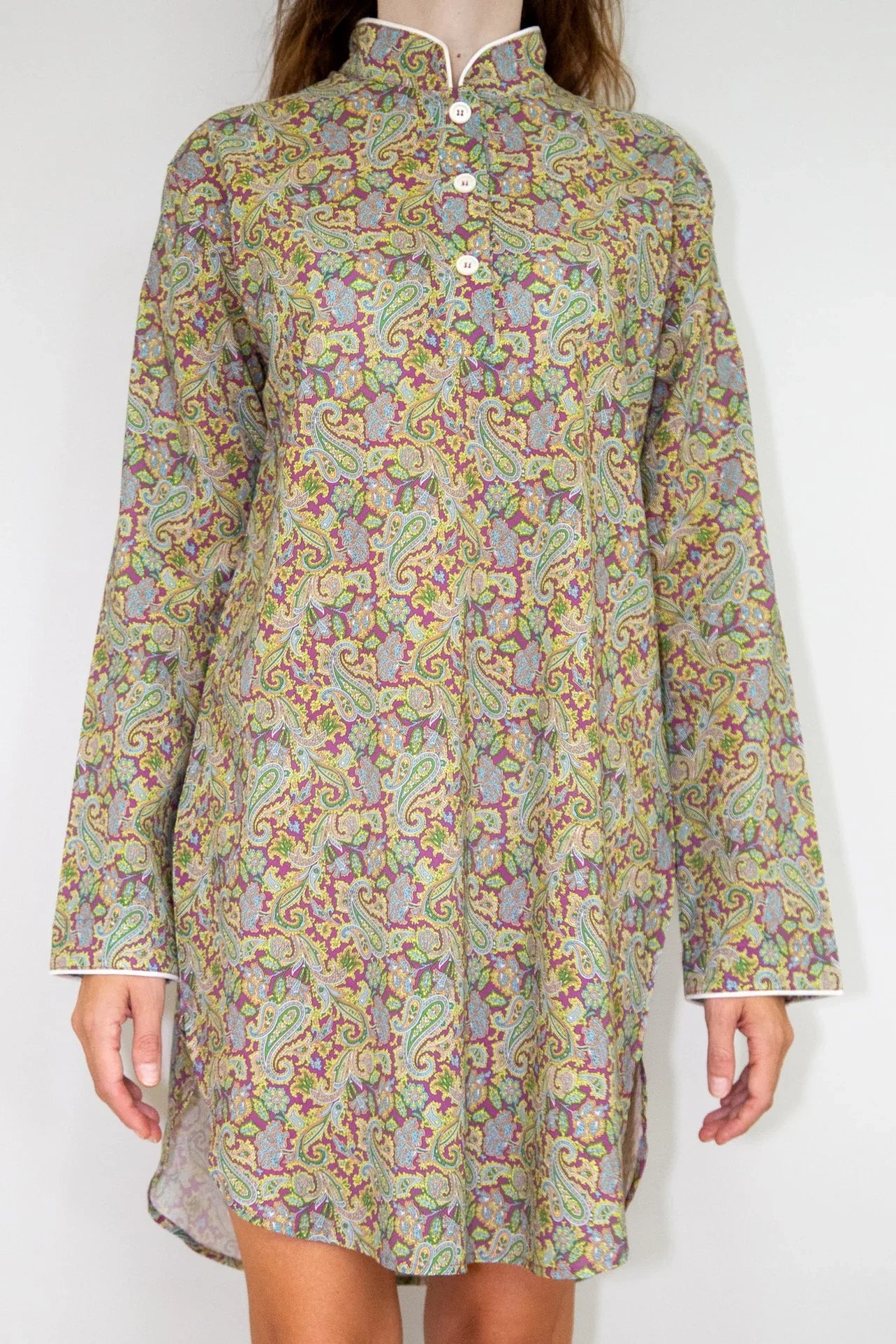 Camicia notte paisley