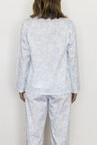 Pigiama donna fiori azzurro - foto 3