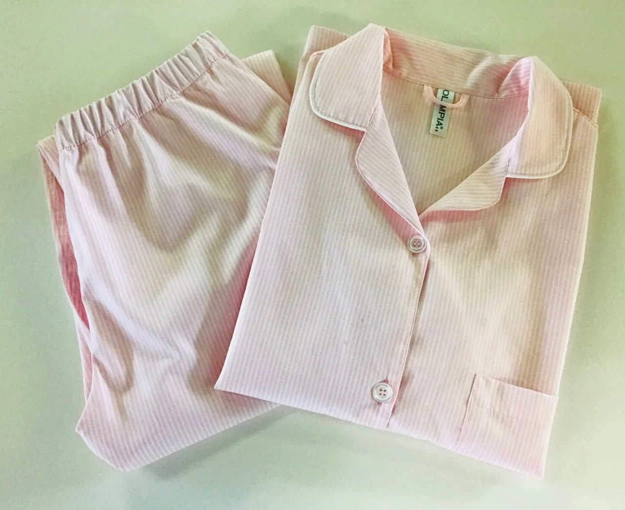 Pigiama donna riga rosa - foto 3