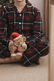 Pigiama flanella tartan rosso - foto 2