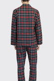 Pigiama flanella tartan rosso - foto 2