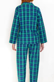 Pigiama flanella tartan verde - foto 3