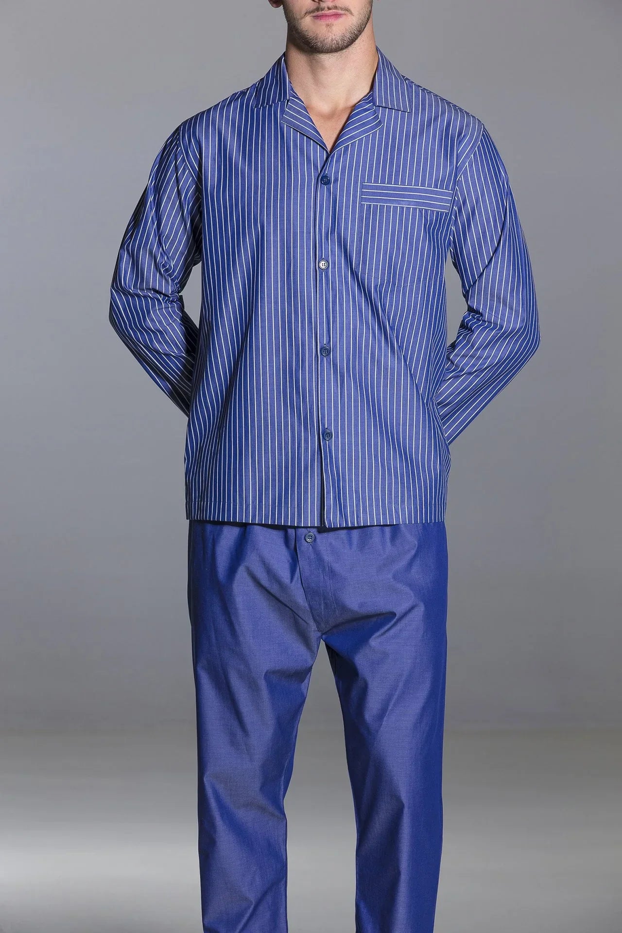 Pigiama riga blu