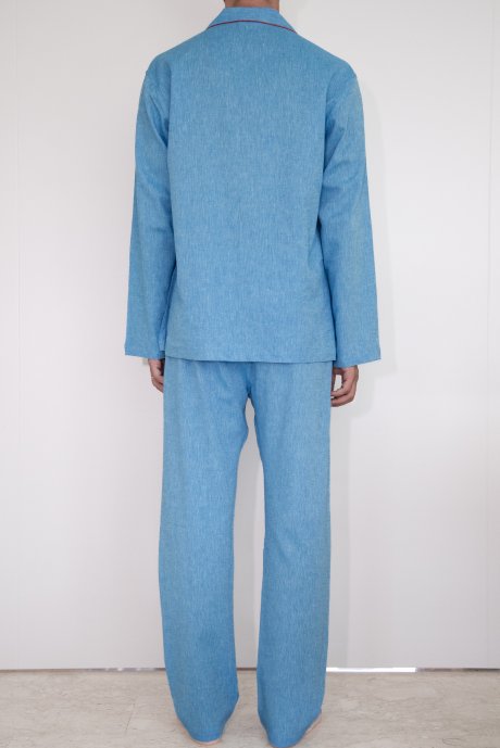 Copia di Pajama stripe light blue
