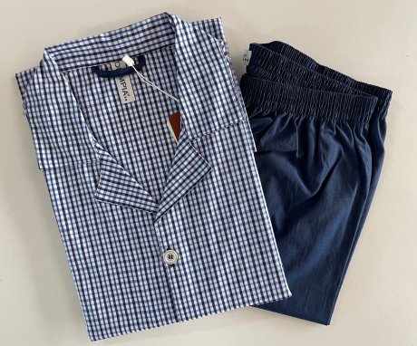 Copia di Pajama check fantasy avio