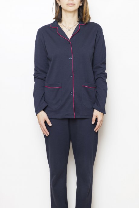 Pigiama interlock 100% cotone